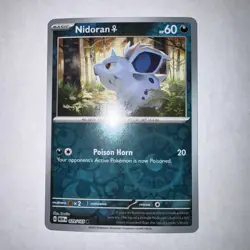 Nidoran Female Reverse Holo NM 029/165 Scarlet & Violet 151 Pokemon Card - Image 1