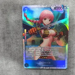Rebecca OP10-058 SR Bandai One Piece Card Game - Image 1