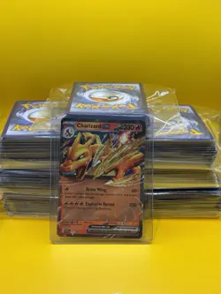 Pokemon TCG Charizard EX 161 Plus Non Holo Card Lot! - Image 1