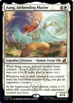 Aang, Airbending Master Avatar: The Last Airbender Magic MTG NM - Image 1
