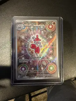 Pokemon Tcg Medicham Alt Rare 241/217 Mega Evolutions Ascended Heroes NM English - Image 1