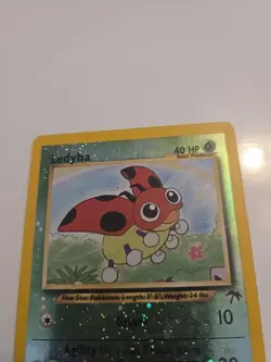 Ledyba 7/18 Reverse Holo Pokemon TCG Southern Islands Promo Collection - Image 4