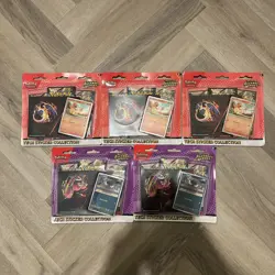 5 x Pokemon Ascended Heroes Tech Sticker Collections Charmander & Gastly NEW - Image 1