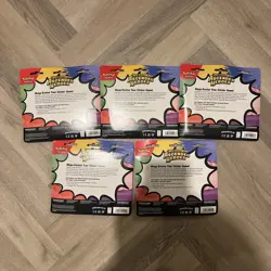 5 x Pokemon Ascended Heroes Tech Sticker Collections Charmander & Gastly NEW - Image 2