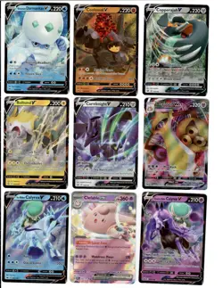 Pokemon TCG - V & EX 9 CARD LOT 💥💥 L103 - Image 2