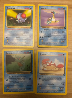 Pokemon TCG 12 Card Bundle Fossil Lightly played Condition Non Holo - Image 3