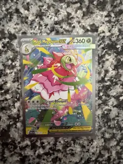 Pokemon Mega Meganium EX Holo 360 HP Grass ASC Set Card 272/217 - Image 1