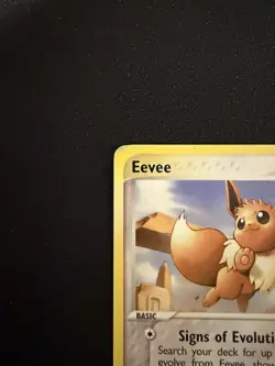 Eevee Pokemon TCG EX Sandstorm Regular Common 63/100 - HP - Image 5