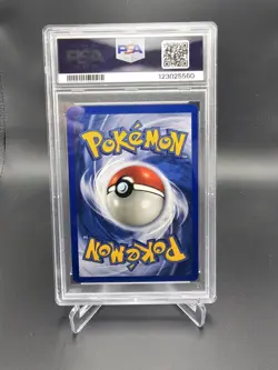 PSA 9 Hitmonchan Holo 7/102 Base Set 1999 Pokemon Card - Image 2