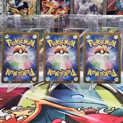 Bulbasaur Charmander Squirtle 059 060 061/SV-P Promo Set Japanese Pokemon Card - Image 2