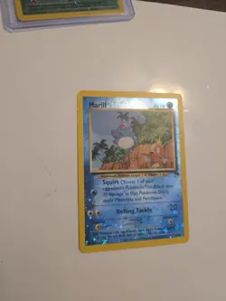 Marill 11/18 Southern Islands Reverse Holo Promo Pokemon TCG Card - Image 2
