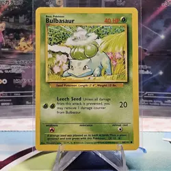 Pokemon Base Set Bulbasaur 44/102, Squirtle 63/102, Charmander 46/102, NM - Image 3