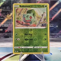 Bulbasaur 001, Charmander 008 & Squirtle 015 Pokemon GO Reverse Holo NM/M - Image 3