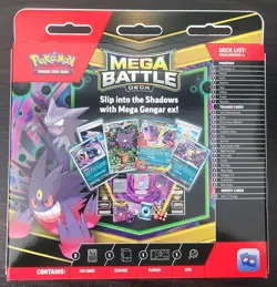 Pokemon TCG Mega Battle Deck Mega Gengar Ex Haunter(Factory Sealed) - Image 2