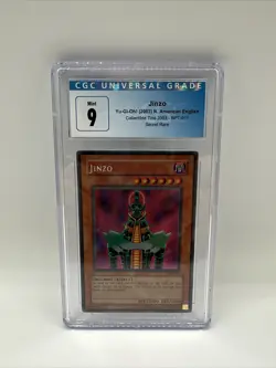 Jinzo BPT-011 2003 Yu-Gi-Oh Secret Rare Grade 9 Mint - Image 1