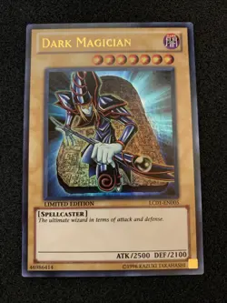 Dark Magician LC01-EN005 Yu-Gi-Oh Legendary Collection 1 Limited Edition NM - Image 1