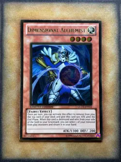 Yugioh Dimensional Alchemist GLD3-EN015 Gold Rare Limited Edition NM - Image 1