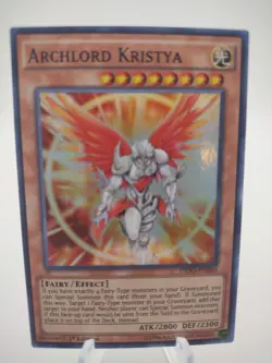 Archlord Kristya DESO-EN050 Destiny Soldiers 1st Edition Yu-Gi-Oh! - Image 1