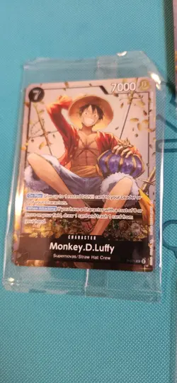 Monkey.D.Luffy (Tin Pack Set Vol. 2) P-075 One Piece Promotion Cards Foil X4 - Image 3
