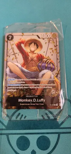 Monkey.D.Luffy (Tin Pack Set Vol. 2) P-075 One Piece Promotion Cards Foil X4 - Image 4