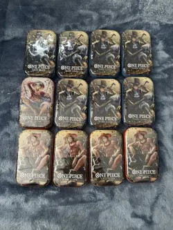 One Piece Tin Pack Set Vol.2 - Set of 12 Factory Sealed Tins - Image 1