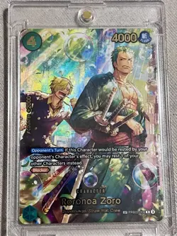 Roronoa Zoro SP PRB 02-006 R One Piece Card ENG OP14 - Image 2