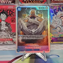 Monkey.D.Garp OP12-056 SR Foil Legacy of the Master One Piece NM/M - Image 1