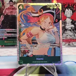 Nami OP14-031 SR The Azure Sea's Seven English One Piece NM/M - Image 1