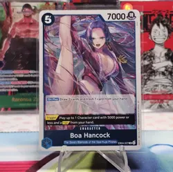Boa Hancock Foil EB04-027 The Azure Sea's Seven English One Piece NM/M - Image 1