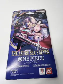 One Piece CCG The Azure Sea’s Seven Booster Pack English Version - Image 1