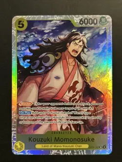 One Piece TCG - Kouzuki Momonosuke (Reprint Foil) - The Best Vol. 2 PRB-02 NM - Image 1