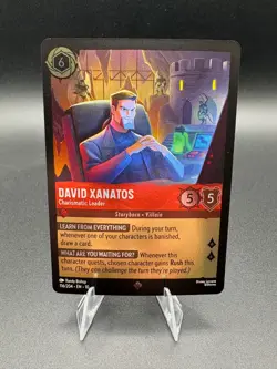 David Xanatos Charismatic Leader Foil/Holo 116/204 Lorcana Whispers In The Well - Image 1