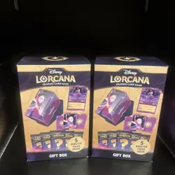 Factory Sealed Disney Lorcana: Fabled Elsa Gift Set: 2 Boxes New Sealed - Image 1
