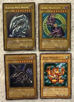 WOW! 65 Original Yugioh Cards Blue-Eyes White SDK-001 Dragon Dark Magician L@@K! - Image 1