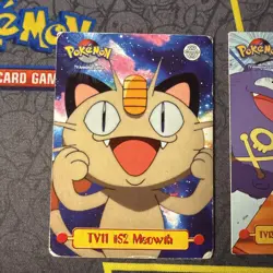 Pokemon TOPPS Series 1 TV Animation Edition 6 Card Bundle including 1 holo - Image 2