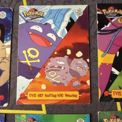 Pokemon TOPPS Series 1 TV Animation Edition 6 Card Bundle including 1 holo - Image 3