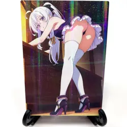 Wandering Witch: The Journey of Elaina Sexy Anime Waifu Girl Goddess Story Card - Image 1