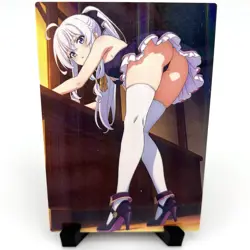 Wandering Witch: The Journey of Elaina Sexy Anime Waifu Girl Goddess Story Card - Image 2