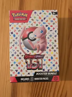 Pokemon TCG 151 Scarlet and Violet Booster Bundle Trading Cards Set - 6 Packs 820650853210 - Image 1