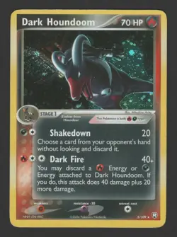Dark Houndoom Holo EX Team Rocket Returns 5/109 ENG - Pokemon Card Rare - Image 1