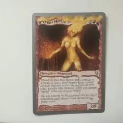 Red-Hot Hottie MTG Magic the Gathering Card NM Near Mint Unhinged - Image 1