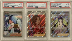 Lot of 3 Graded Pokemon Cards All PSA 8 - Image 1