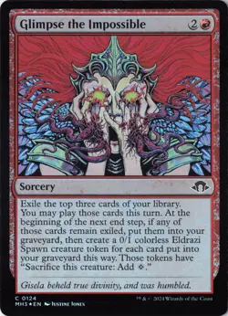 Glimpse the Impossible Modern Horizons 3 Foil NM 124 - Image 1