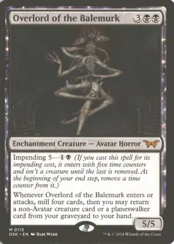 MTG Overlord of the Balemurk (0113) *Non-Foil* Base Mythic Duskmourn MT/NM - Image 1