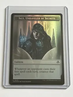 Jace Unraveler of Secrets 25 / Human Wizard 5 Double Token MTG INR MT 9.0 + Foil - Image 1