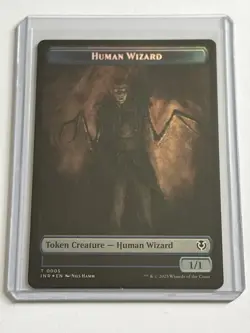 Jace Unraveler of Secrets 25 / Human Wizard 5 Double Token MTG INR MT 9.0 + Foil - Image 2