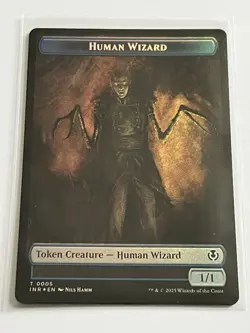 Jace Unraveler of Secrets 25 / Human Wizard 5 Double Token MTG INR MT 9.0 + Foil - Image 4