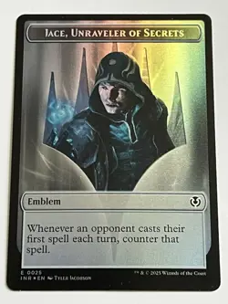Jace Unraveler of Secrets 25 / Human Wizard 5 Double Token MTG INR MT 9.0 + Foil - Image 5