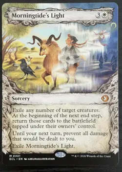 Morningtide's Light (Showcase) Lorwyn Eclipsed MTG Regular Near Mint - Image 1