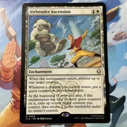 Airbender Ascension Avatar: The Last Airbender Regular M NM NP MTG - Image 1